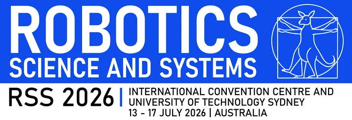 Robotics: Science and Systems 2026 conference logo for Sydney, Australia.