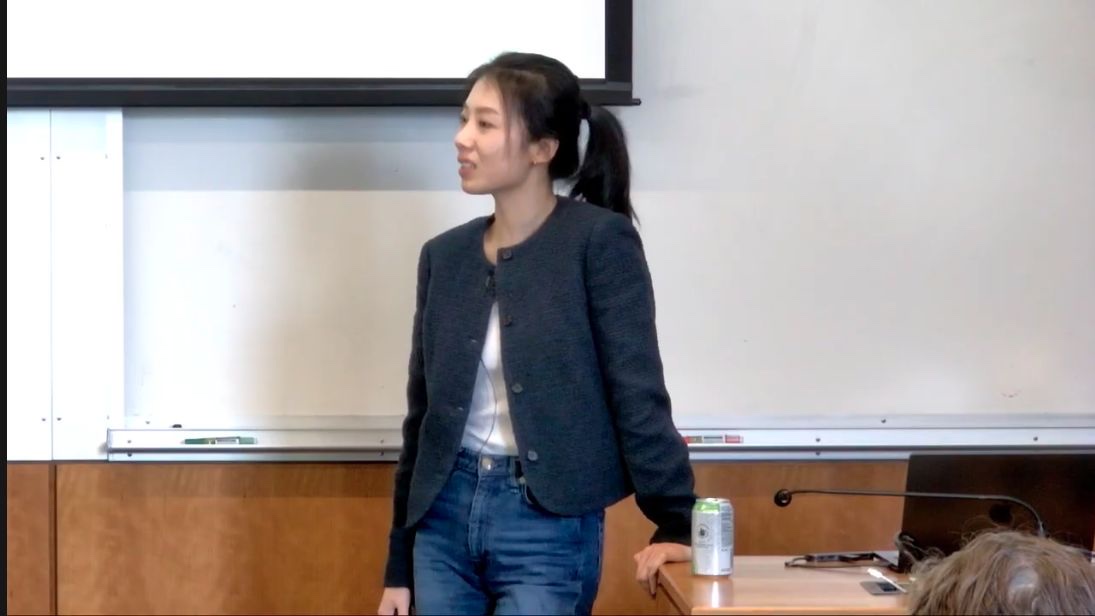 Chuchu Chen speaking at the UW Robotics Colloquium on April 17, 2026, from the official recording.